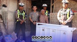Foto. Penyerahan Bantuan Sosial Program Polisi Peduli Pengangguran