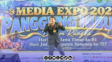 Foto. Peserta Lomba Karaoke Dangdut se-Madura dalam Rangkaian Media Expo 2026 di Sumenep