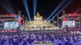 Foto. Kegiatan Haul Raja-raja dalam Momentum Hari jadi Sumenep di Halaman Masjid Jamik