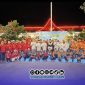 Foto bersama Petugas Kebersihan bersama Bupati dan kepala DLH Sumenep dalam Apel pagi Launching Bersih Pagi Hari